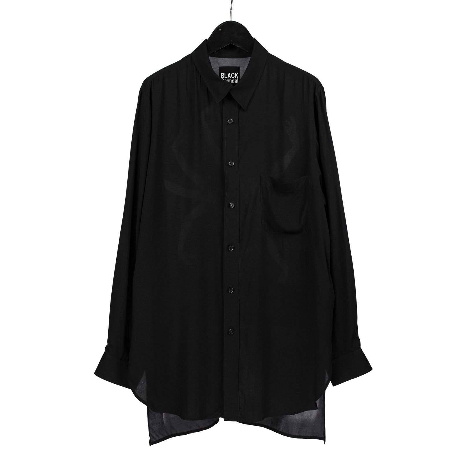 yohji yamamoto - pour homme 阿修羅柄重ね衿B / HZ-B84-828 | ALUBUS