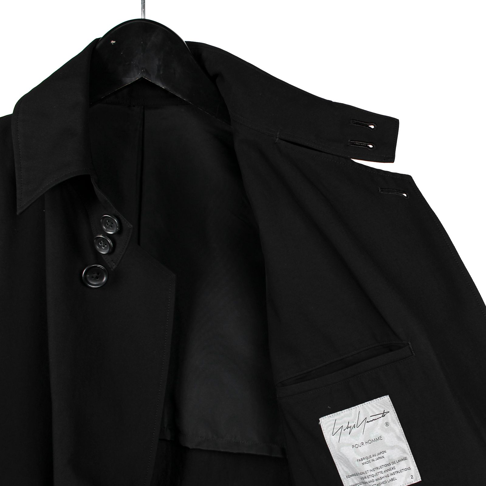 yohji yamamoto - pour homme | 刺繍入5ポケットJKT / ロング