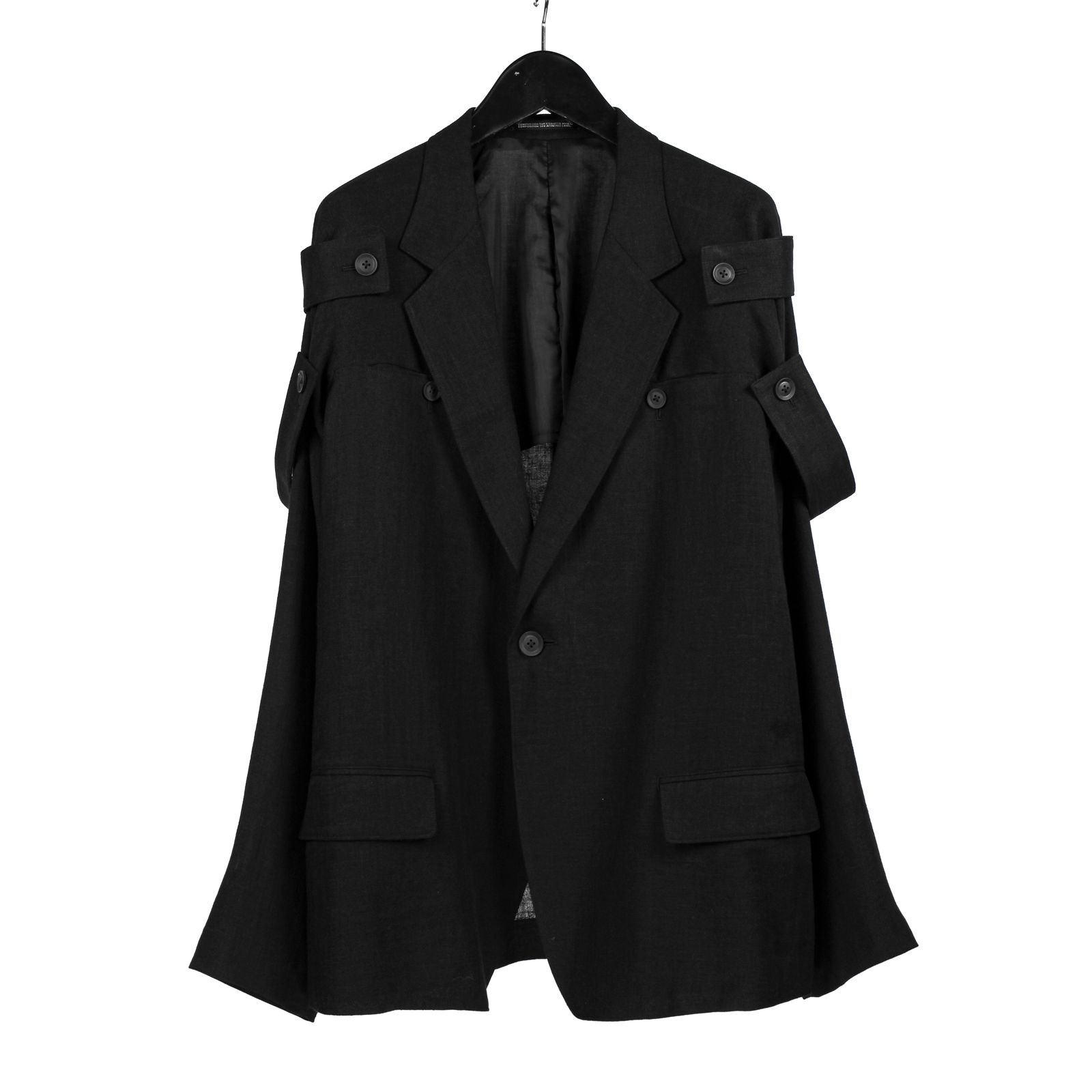 yohji yamamoto - pour homme | 1つ釦肩章JKT / シングルジャケット