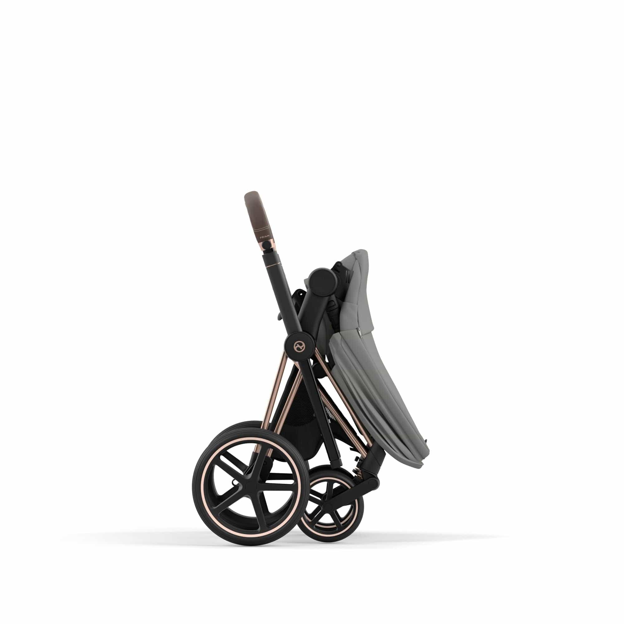 Cybex Priam 4 Stroller (One Box) - Rose Gold / Mirage Grey – Albee
