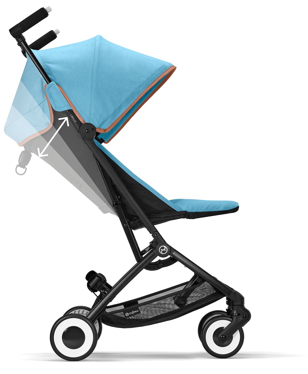 Cybex Libelle 2 Compact Stroller (WITHOUT 1 Pull Harness) - Beach