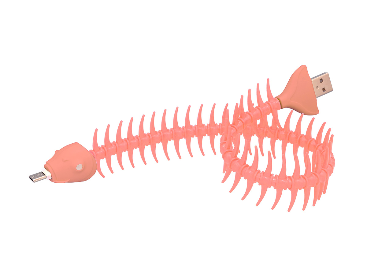 魚(ナ)コードUSBケーブル - スマホアクセサリー | 商品から探す