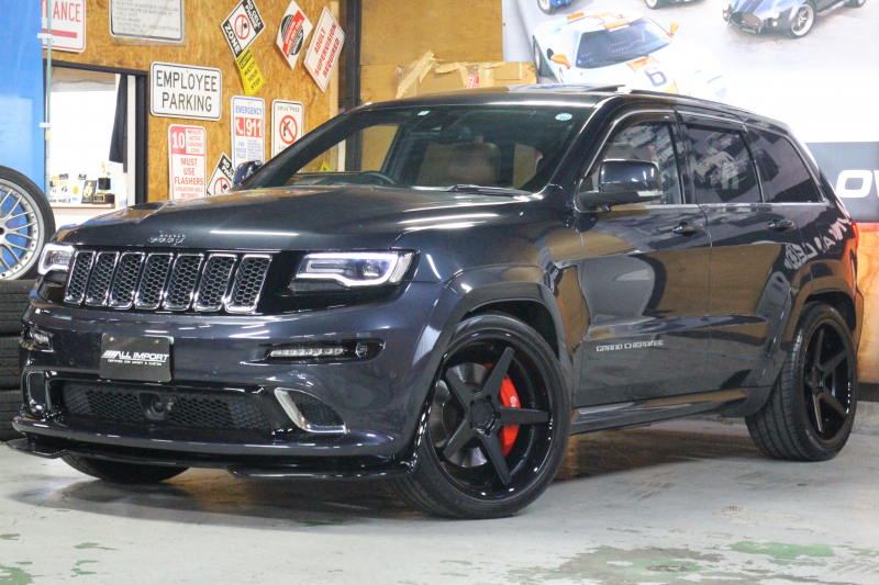 ジープ グランドチェロキー SRT8 フェラーダ22AW SARONAリップ EIBACH