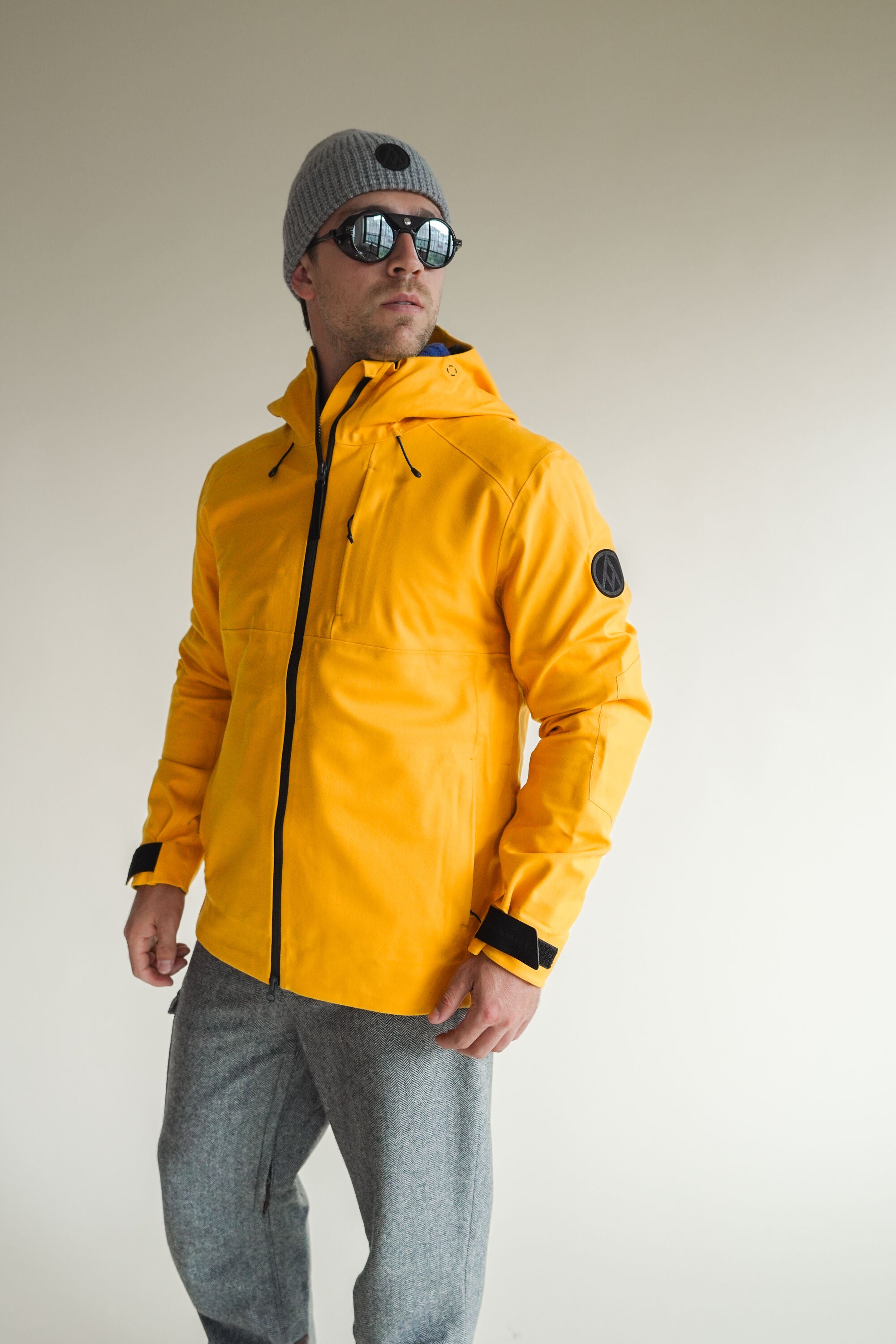 Men's Ascent Shell Jacket - schoeller c_change wool | Alps & Meters