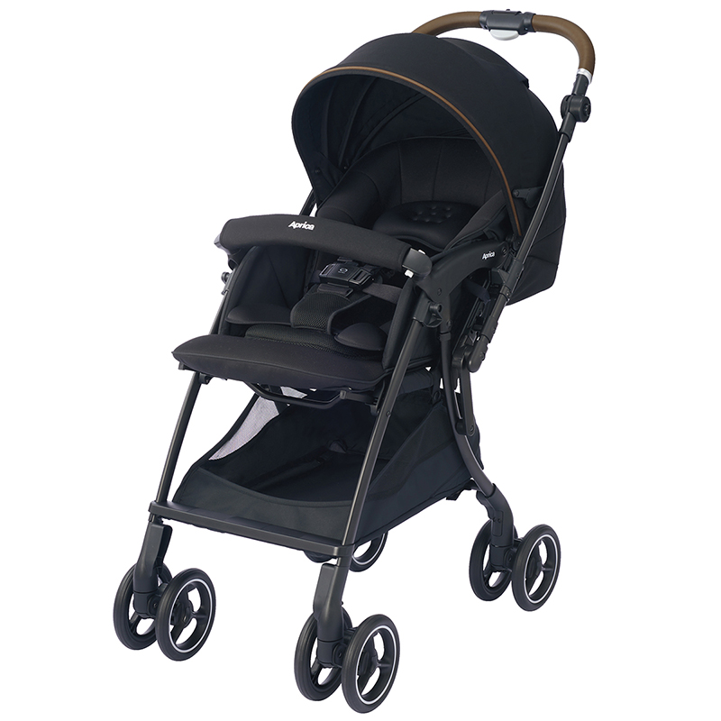 Aprica ベビーカー グレー/ブラック　　ラクーナビッテクッション ラクーナ ビッテ クッション<2024年モデル>(アカチャンホンポ限定