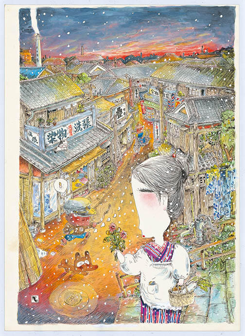 昭和×東京下町セレナーデ 滝田ゆう展 | 弥生美術館 | 美術館・展覧会