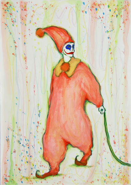 ピエロ」 by たかくら いお｜Artmeter｜暮らしを彩るアートが、きっと