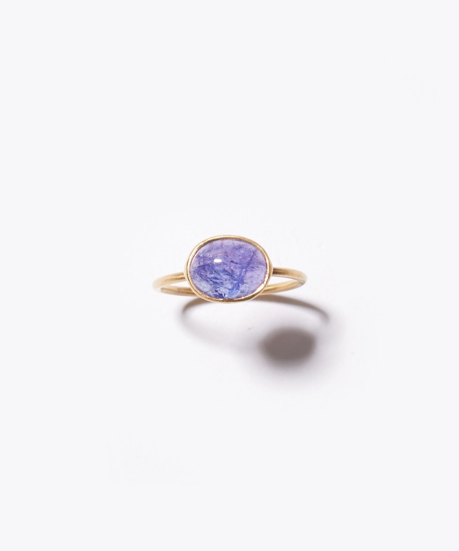 eden] K10 cabochon tanzanite ring｜ARTIDA OUD（アルティーダ ウード）
