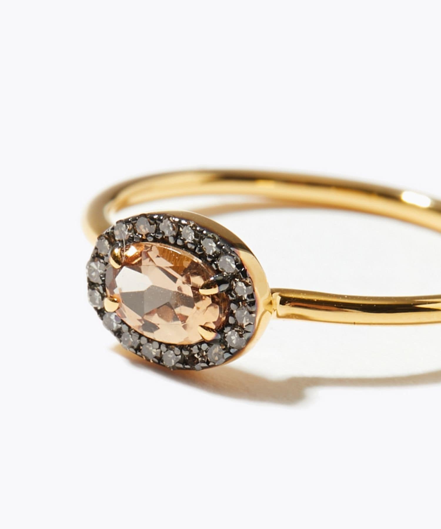 elafonisi] inperial topaz pave diamond ring｜ARTIDA OUD（アル