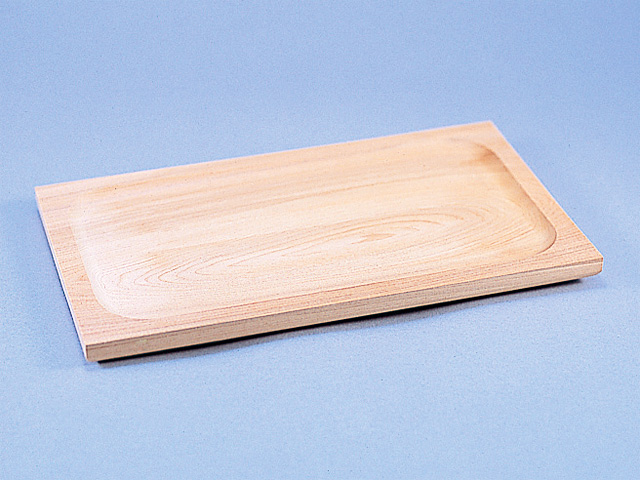 木彫 木彫角盆・トレー