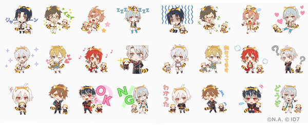 ラスカリッシュセブン」LINEスタンプ配信開始！｜ラスカリッシュセブン