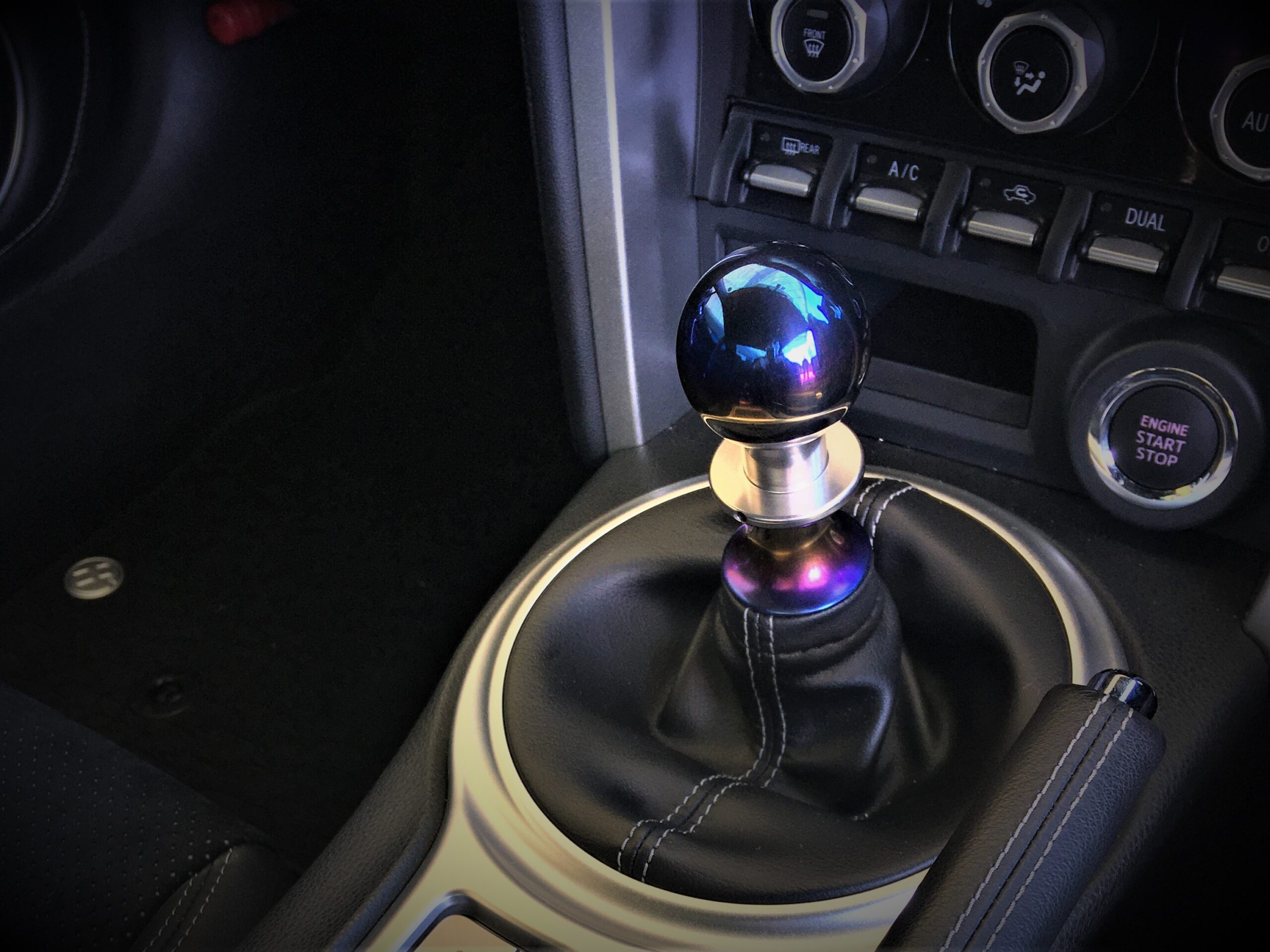 チタンシフトノブ M12×1.25(段付き) | ARC Brazing