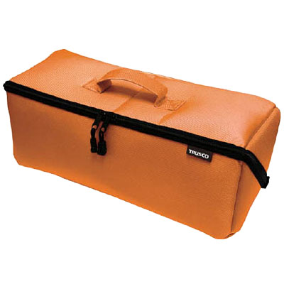 大開口布製工具ケース オレンジ 420mm - 大工道具・金物の専門通販アルデ