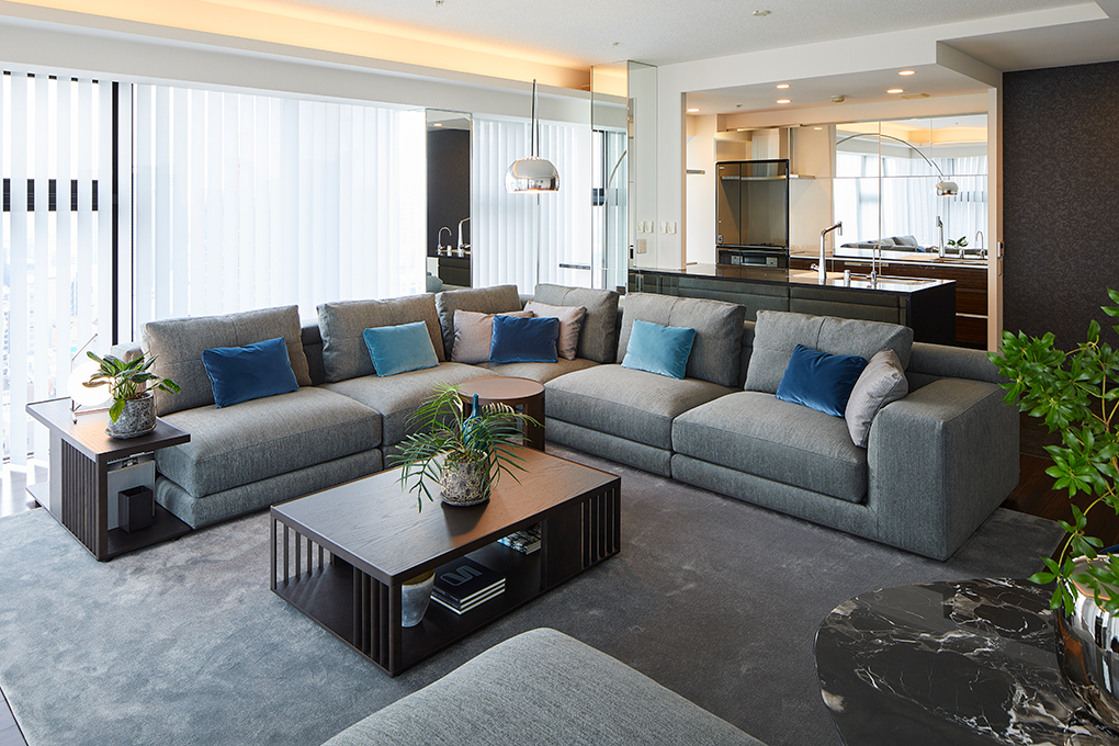 大阪市 個人邸はarflex（アルフレックス ジャパン）が手掛けた