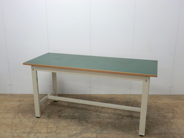 作業台 サカエ グリーン/0002985-1 | 中古オフィス家具通販のありがとう屋