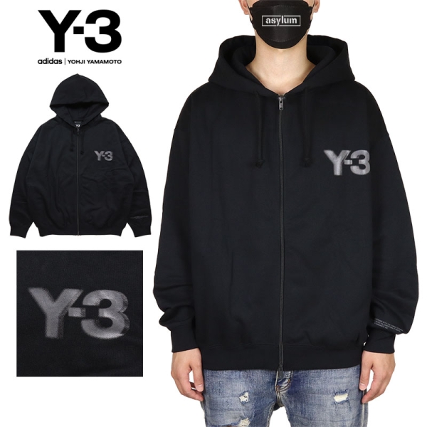 LOGO ZIP HODDIE JE9278 パーカー ジップアップパーカー|Y-3