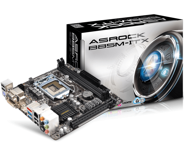 【ジャンク】ASRock B85M-ITX　デスクトップPC （DVD故障!） ジャンク復活】再起動を繰り返すマザーボード…俺のライターが火を灯す