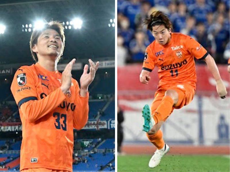 お待たせしました！」清水エスパルス、乾貴士と中原輝の横浜FM戦後の