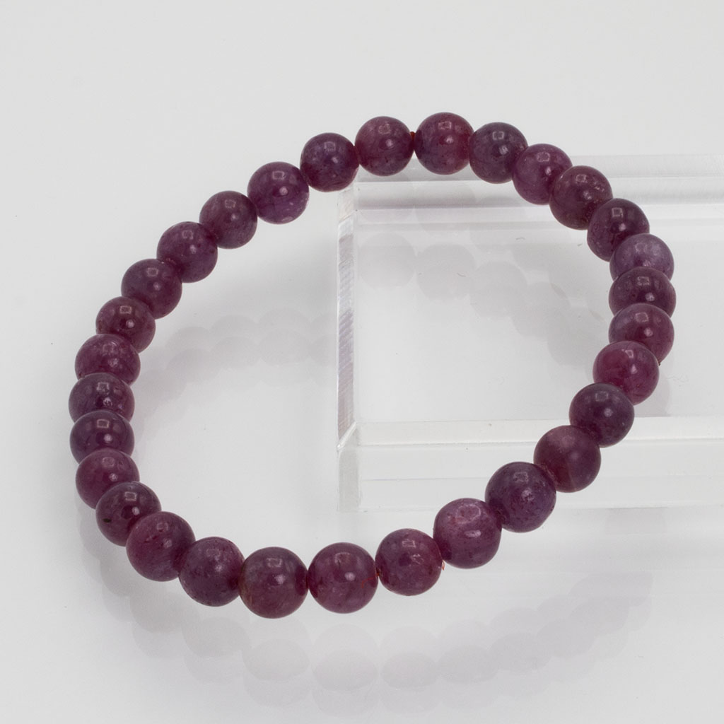 ルビーブレスレット アフリカ産 パワーストーン 天然石ブレスレット