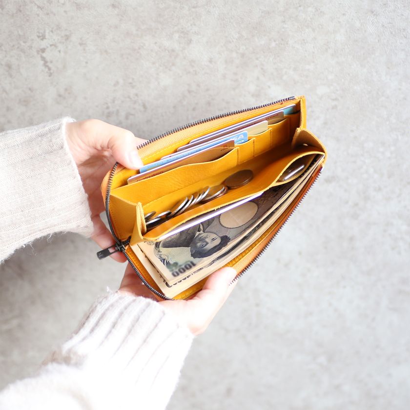 新作の長財布「il modo ZIP(イルモードジップ)」が Makuake