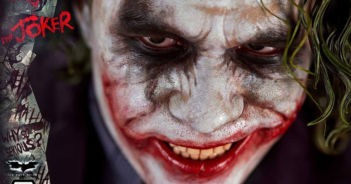 映画『ダークナイト』より、ヒース・レジャー演じるスーパーヴィラン