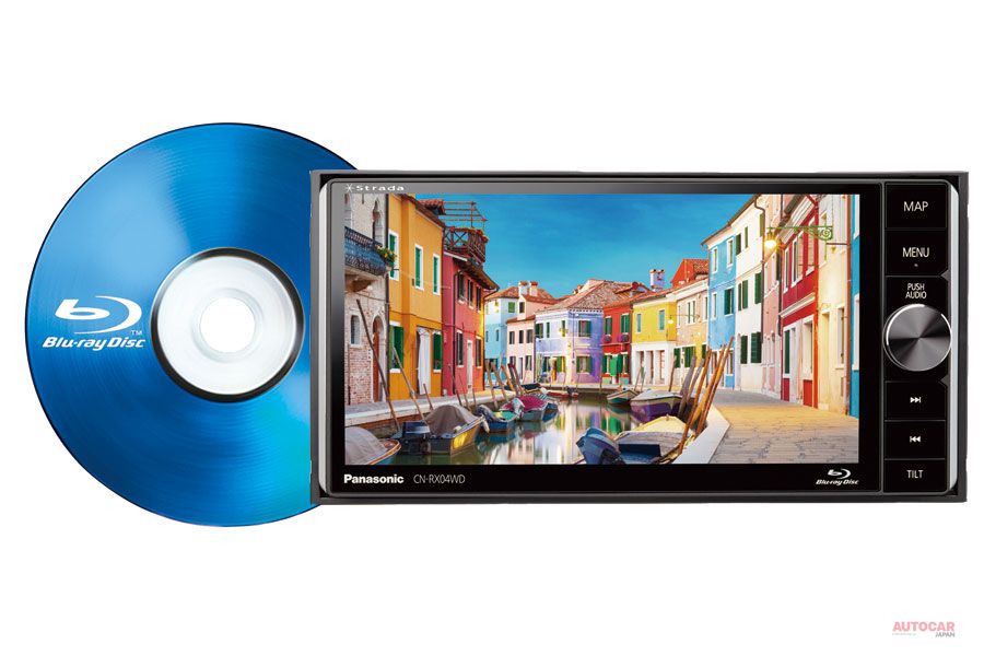 パナソニック ブルーレイ搭載インダッシュ型カーナビ CN-RX04WD/D