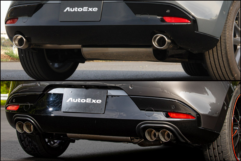 MAZDA3ファストバック20S MT車マフラー装着可能に！ | AutoExe マツダ