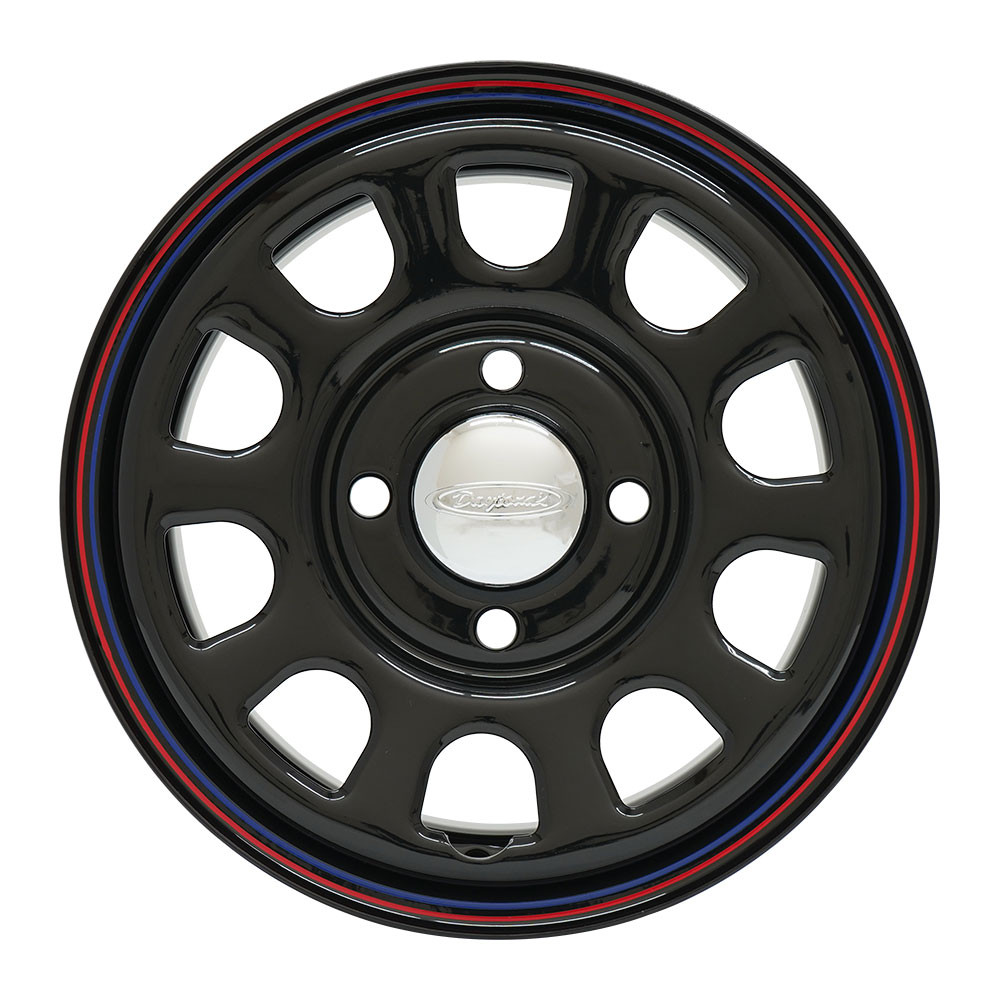 DAYTONA'S G2 12x4.0 42 100x4 BK/RB LINE - オートウェイ