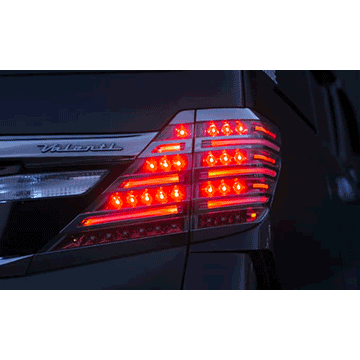 アルファード20系用ジュエルLEDテール・シーケンシャルウインカー