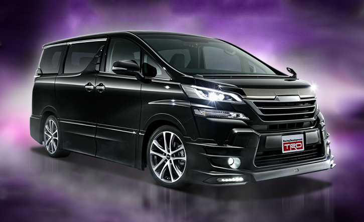 ヴェルファイア30系前期(Z系グレード)用フロントスポイラー TRDエアロ