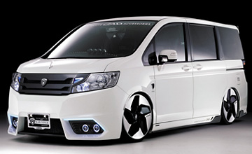 ステップワゴン｜エアロ パーツ・フロントグリル・アイライン【通販