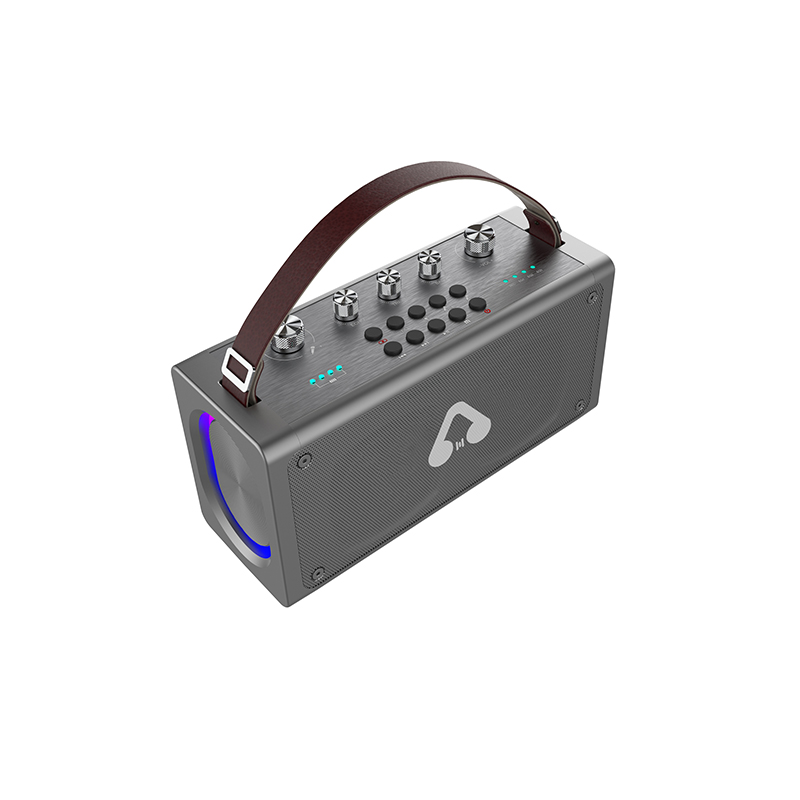 マイク付きワイヤレスポータブルジャングルスピーカー