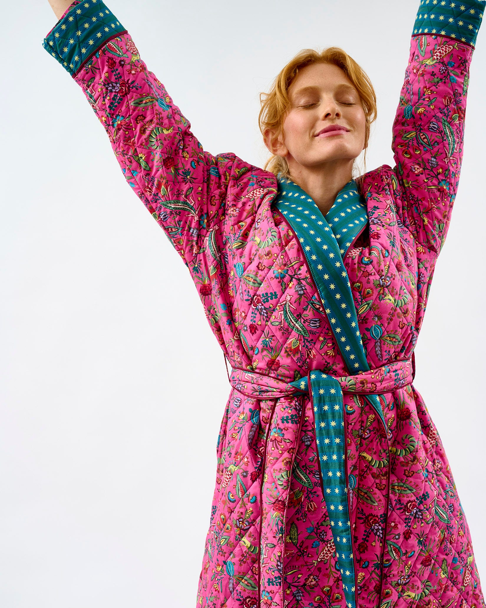 Oh My My Atlantic Donegal Wool & Mohair Coat