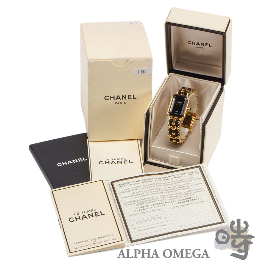 シャネル プルミエール M [H0001] 1990年代 レディース 腕時計