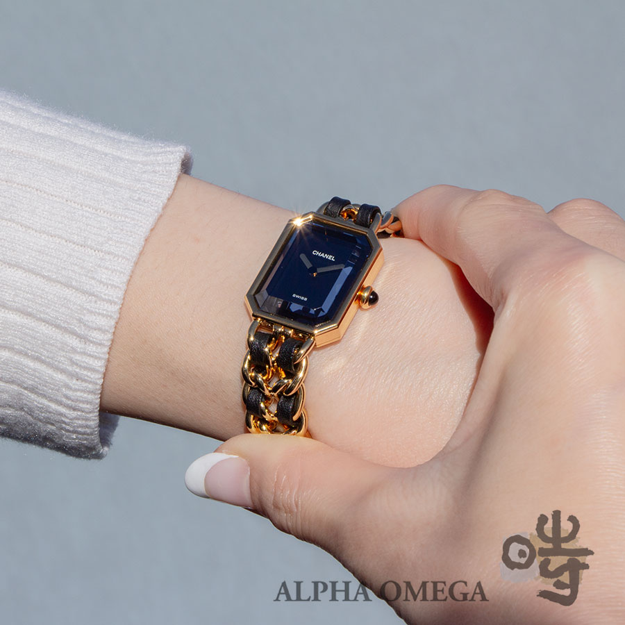 シャネル プルミエール M [H0001] 1990年代 レディース 腕時計