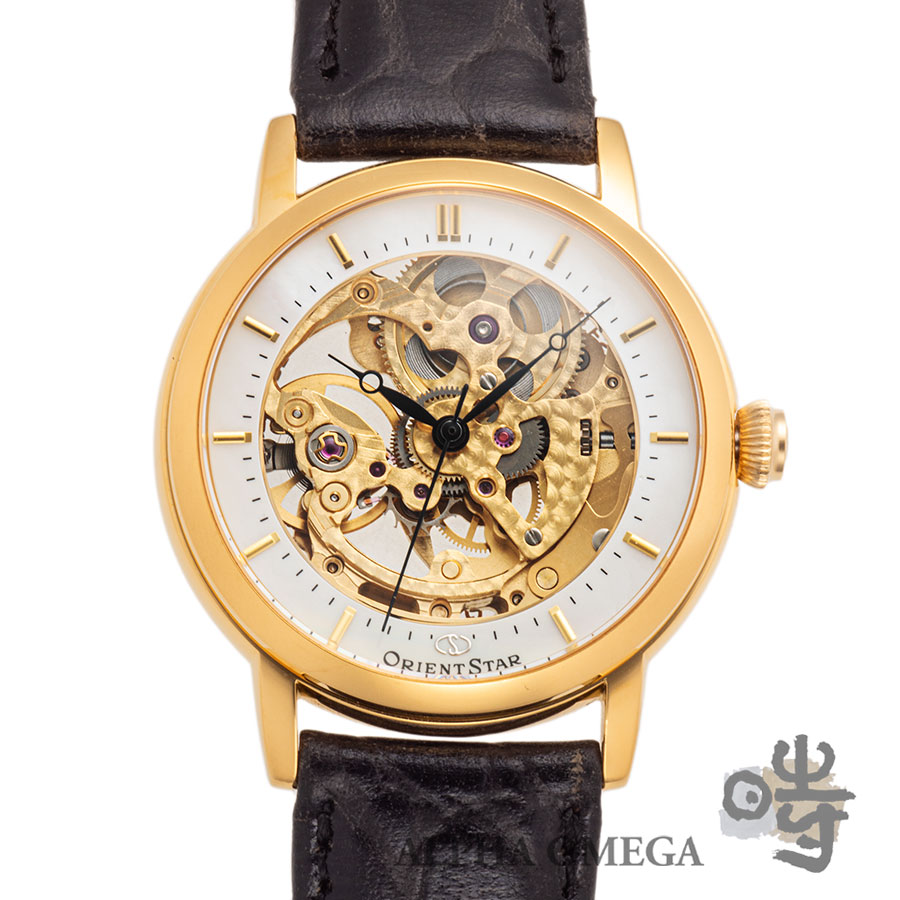 オリエント オリエントスター スケルトン モンビジュ シェル [WZ0181EQ