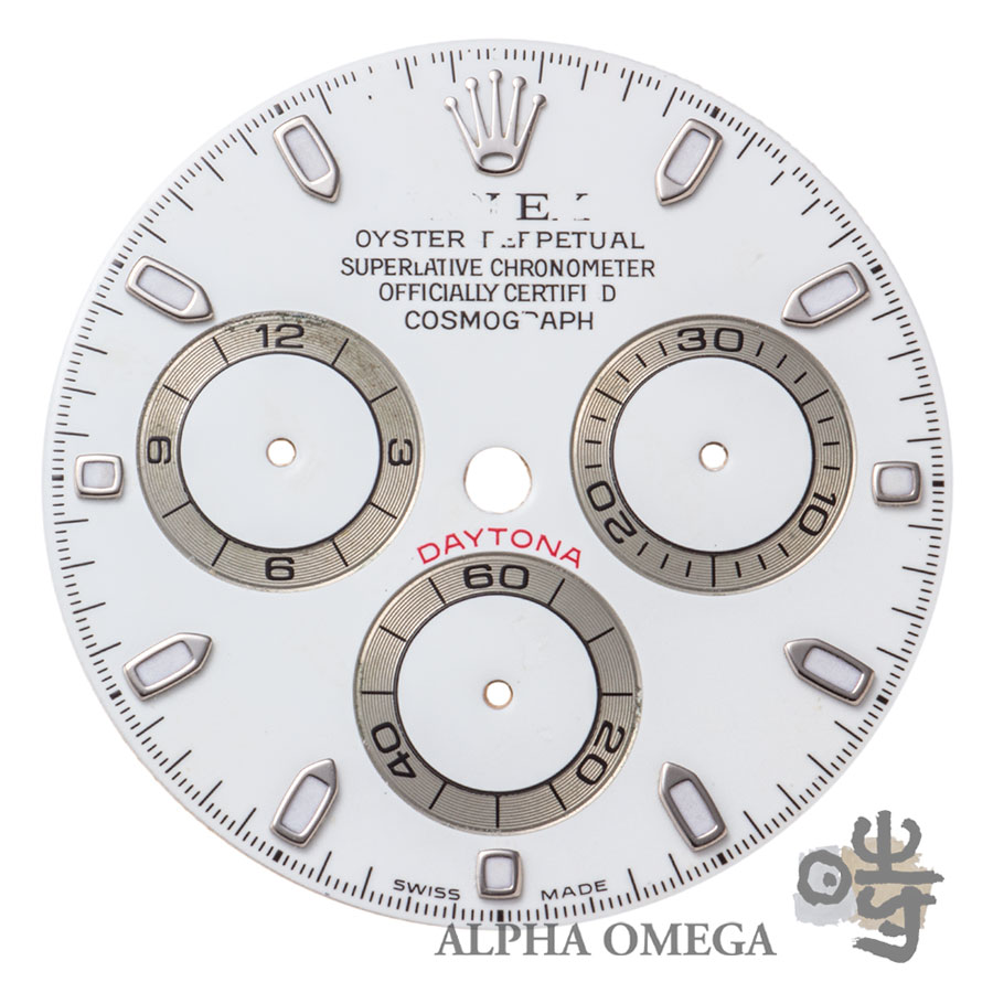 ロレックス デイトナ 細針セット 116520 ホワイト文字盤マーク1付き