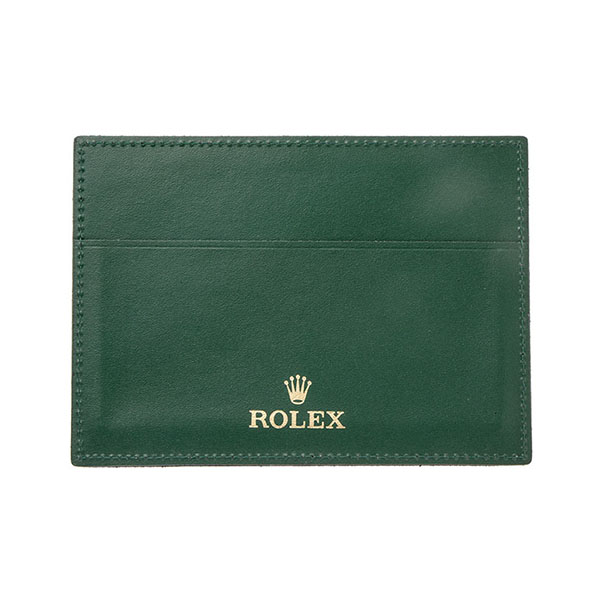 ロレックス パスケース/カードケース Ref.4119.209.05 緑 中古 [汚れ