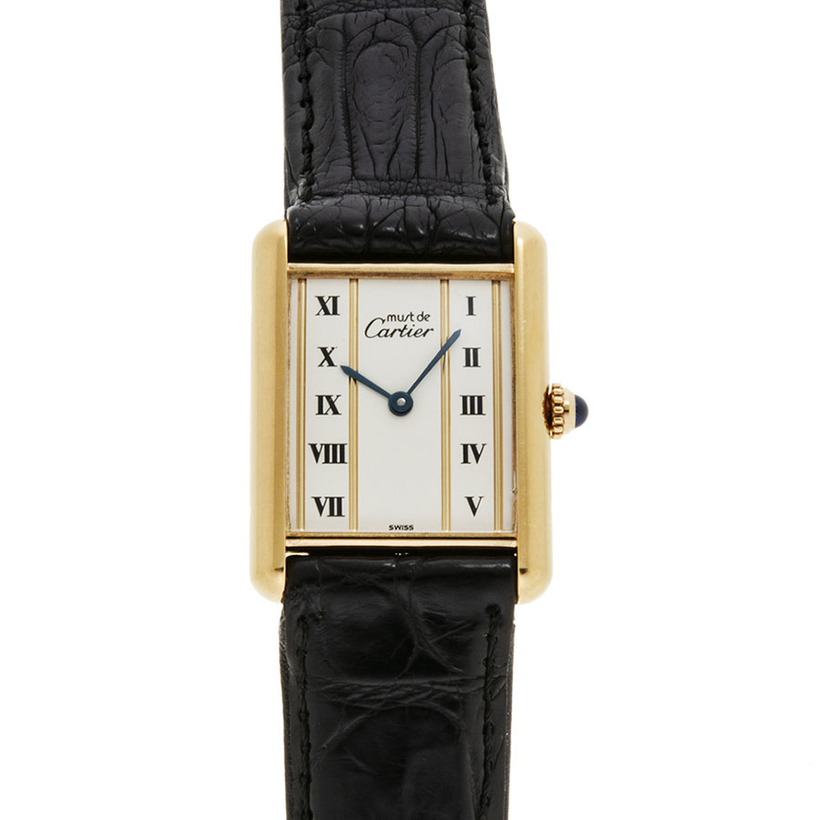 カルティエ マストタンク 1920 LM ヴェルメイユ SV/YGP 1990年代 tr514