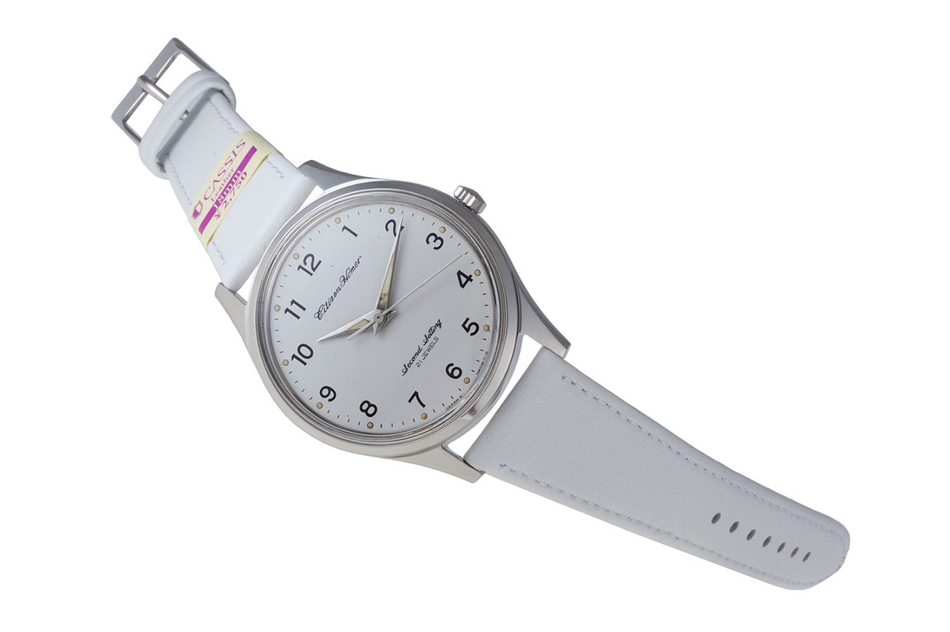 シチズン ホーマー 鉄道時計 白文字盤 東南鉄 102 1974(昭和49)年 x019