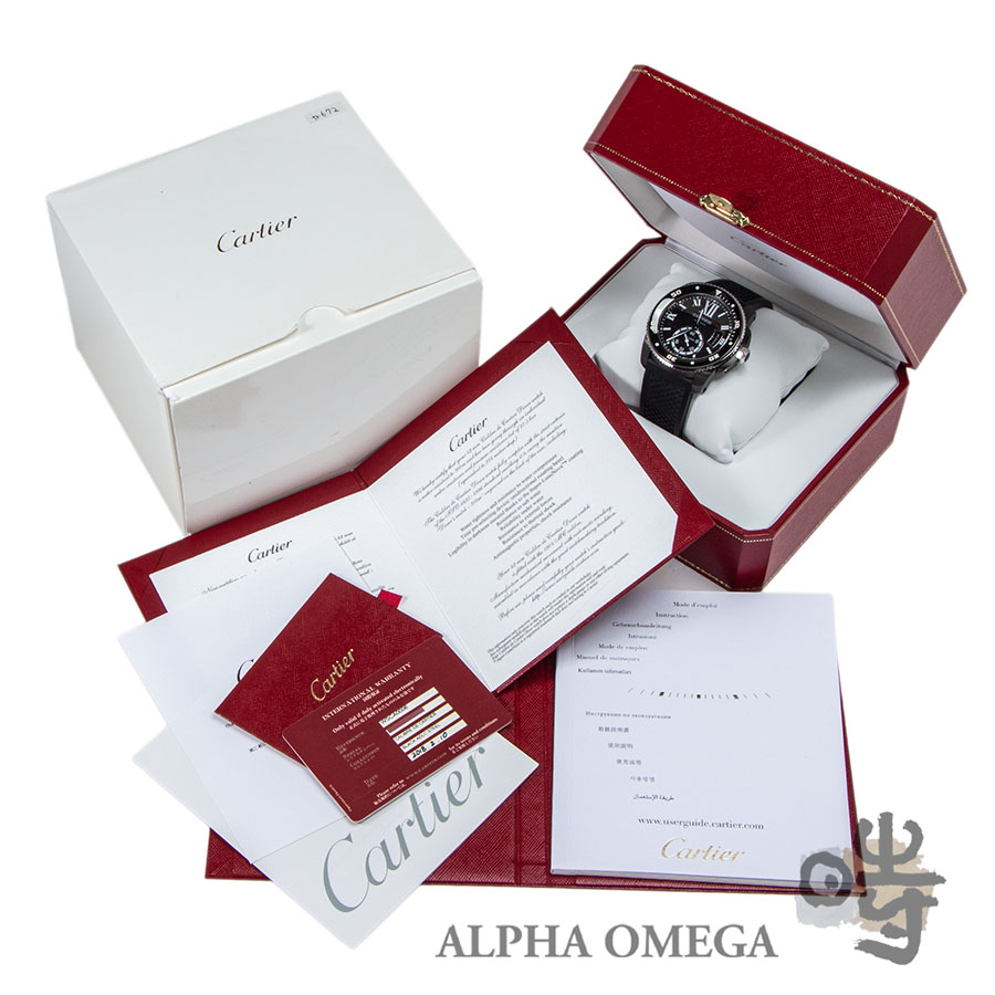 カルティエ カリブル ドゥ カルティエ ダイバー WSCA0006 2018年