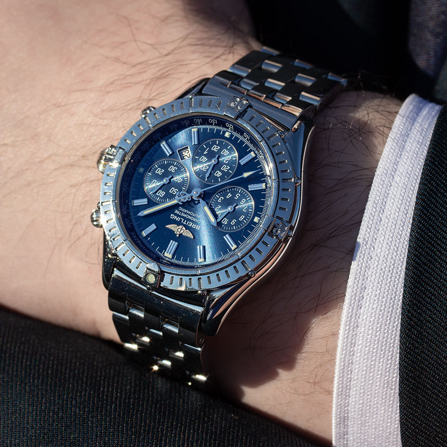 ブライトリング シャドウ フライバック A35312 | アルファオメガ [ID e070]