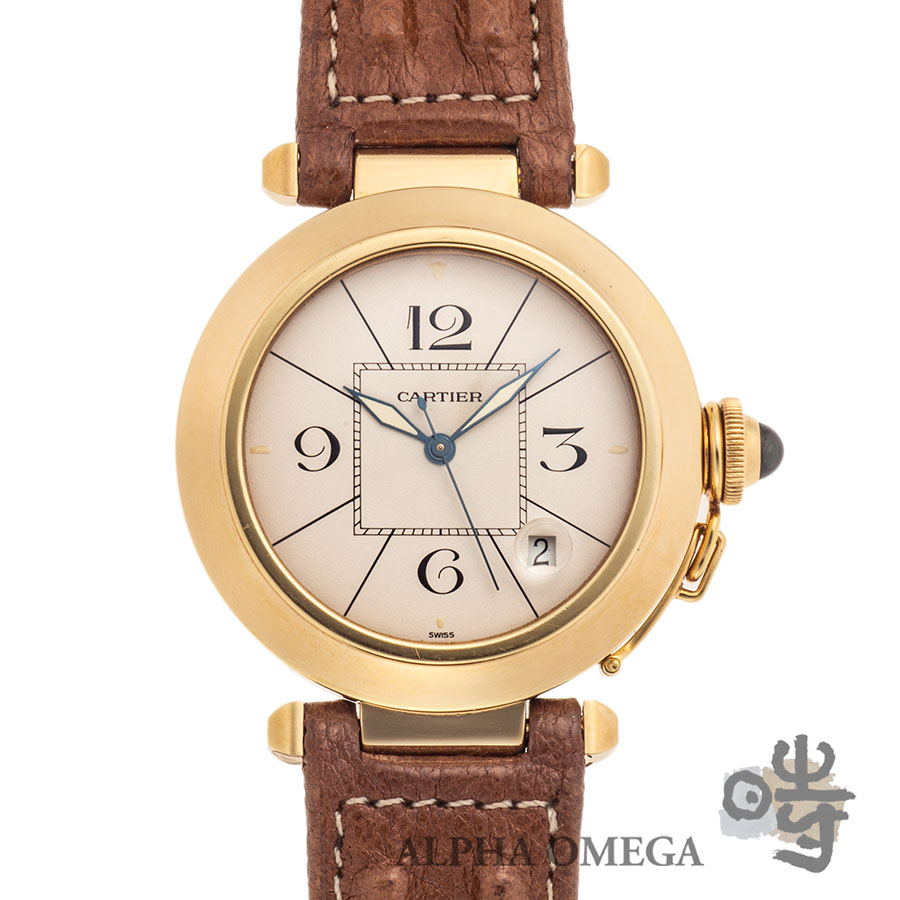 カルティエ パシャ 38mm 81750113 1989年| アルファオメガ [ID h059]