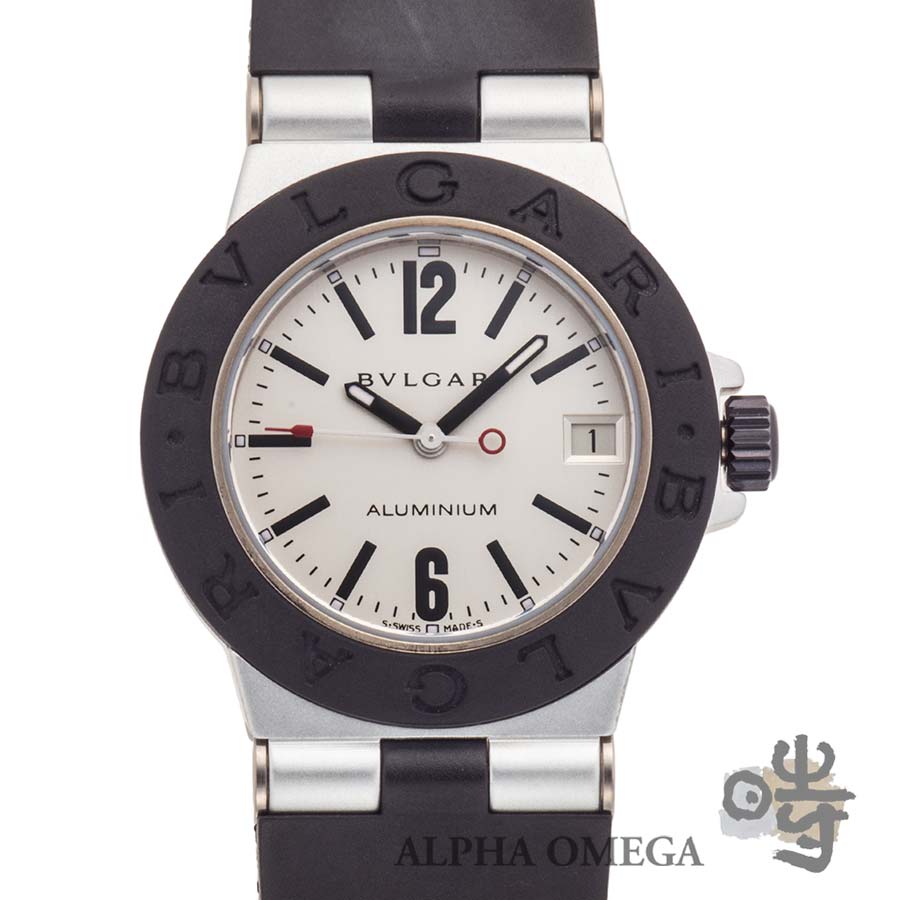 ブルガリ アルミニウム AL32TA 2008年 腕時計 | アルファオメガ [ID tr705]