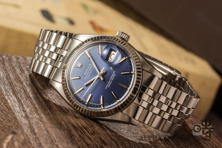 ロレックス デイトジャスト 1601/4 ホワイトゴールドベゼル 1971/1973