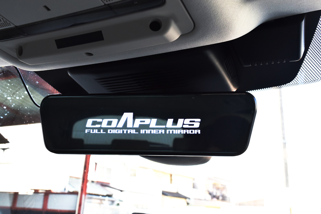 ディスカバリースポーツにドラレコ付「デジタルインナーミラー」装着で