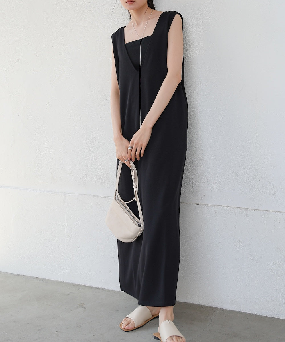 低身長さん向けサイズあり】イージージョーゼット前後2WAYジャンパー