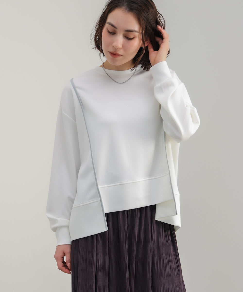 パウンドストレッチバックZipプルオーバー