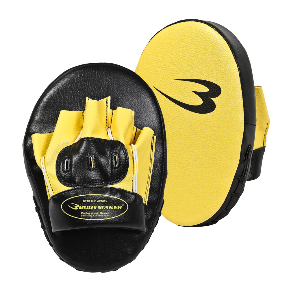 パンチングミットV ブラック×ブラック KM106BKBK｜BODYMAKER（ボディ