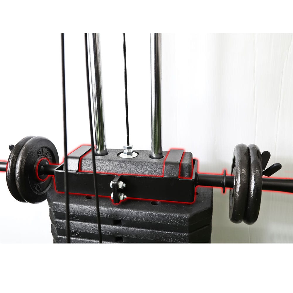 ホームジムDX プレートバーオプション （プレートセット）とマット